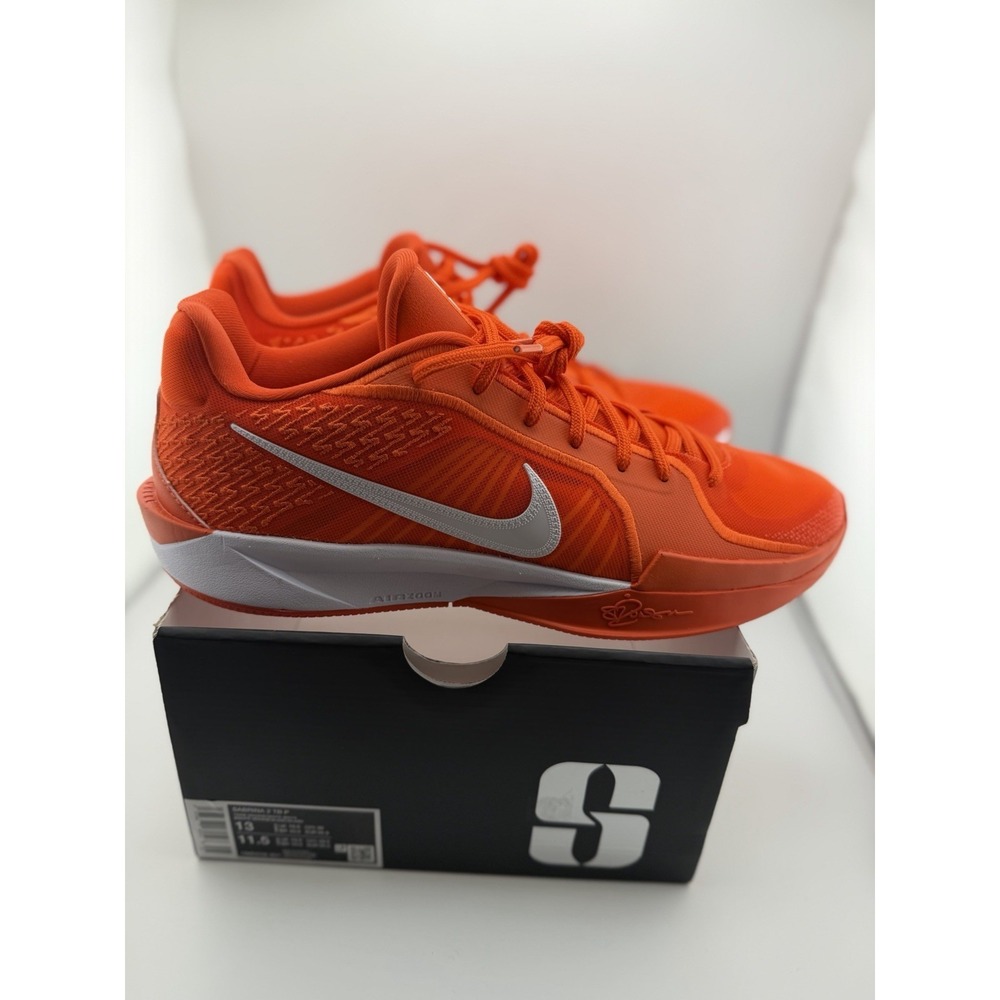 Nike Sabrina 2 TB P "Team Orange" Men's Size 11.5/Women's Size 13 HM5038-801 NEW - Picture 8 of 11